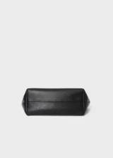 Black_Aveline Atelier_soft genuine leather east-west shoulder bag_bottom view
