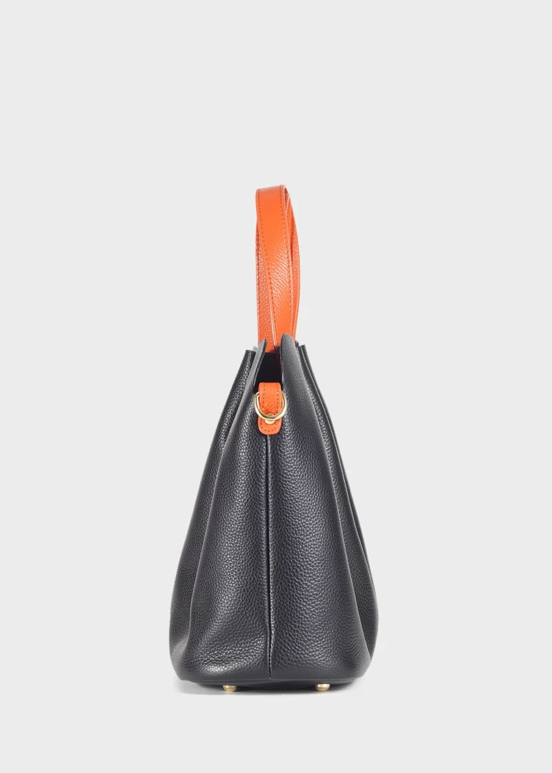 KS-BG-TB-001-BLK-03 Black Arden Vale Tote Bag side view